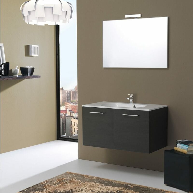 

Kiamami Valentina - MUEBLE DE BAÑO BOSTON 90 CM CON PUERTAS ACABADO TANNER
