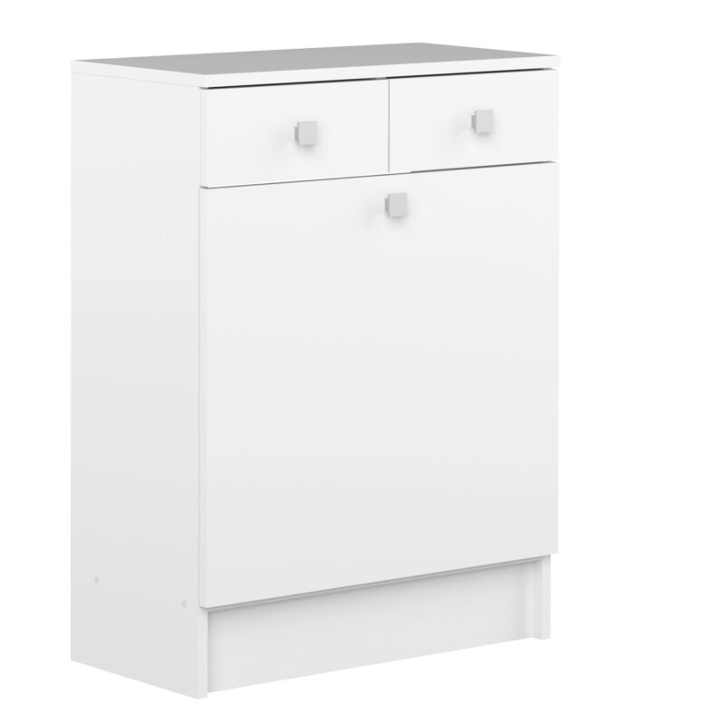 

Mueble de baño COMBI blanco, 60 x 29.6 x 81.5 - blanco