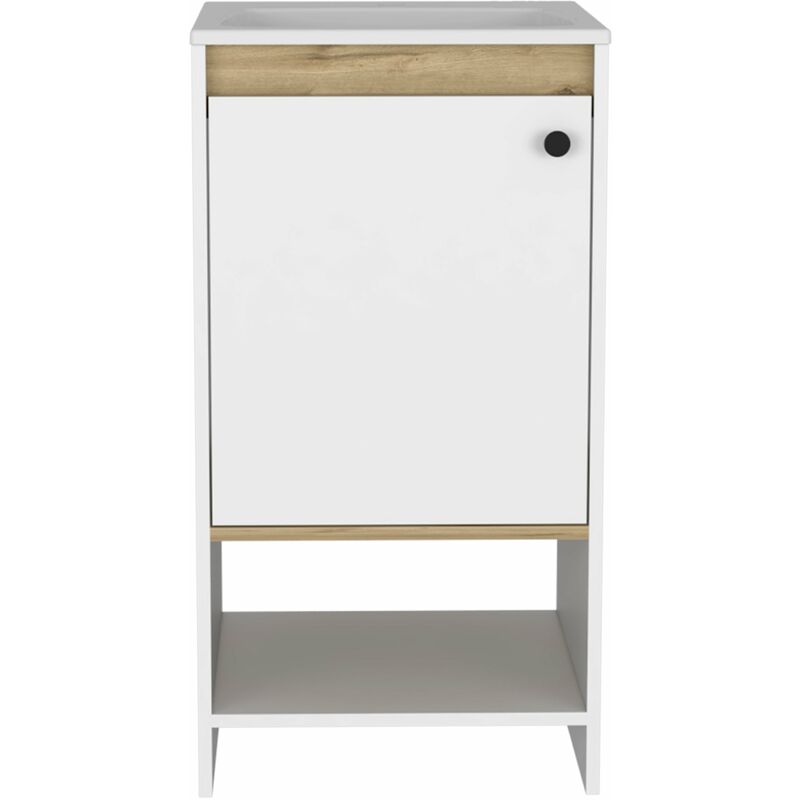 

Mueble De Baño De Pie Con Lavamanos Malaga 85 CM A X 45 CM An X 45 CM P CM. Duna