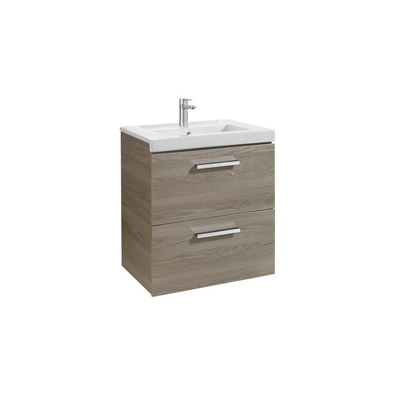 

Mueble de baño Roca Prisma Unik con lavabo 600x460x694mm Fresno