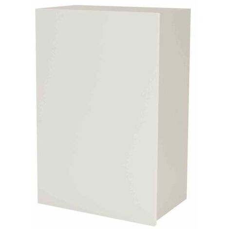 Mueble de cocina alto con una puerta en gris cream y roble vega. 90 cm(alto)60 cm(ancho)35 cm(largo)