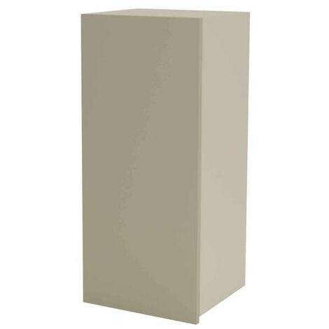 Mueble de cocina alto con una puerta en gris cream y vison. 90 cm(alto)40 cm(ancho)35 cm(largo)