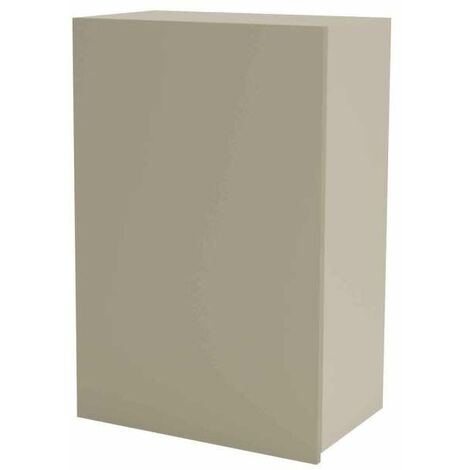 Mueble de cocina alto con una puerta en gris cream y vison. 90 cm(alto)60 cm(ancho)35 cm(largo)