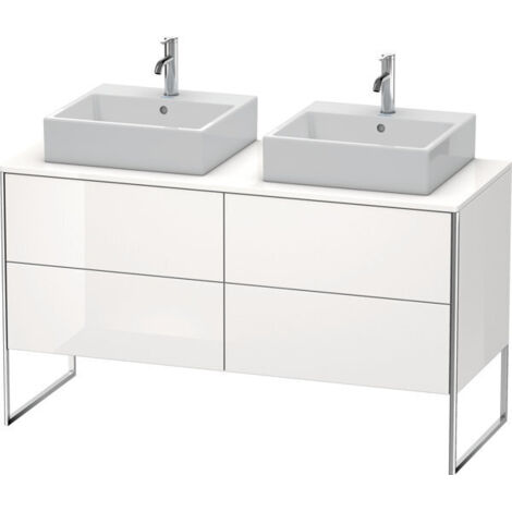 Mueble de cocina Duravit XSquare de 140,0 x 54,8 cm, 4 cajones,