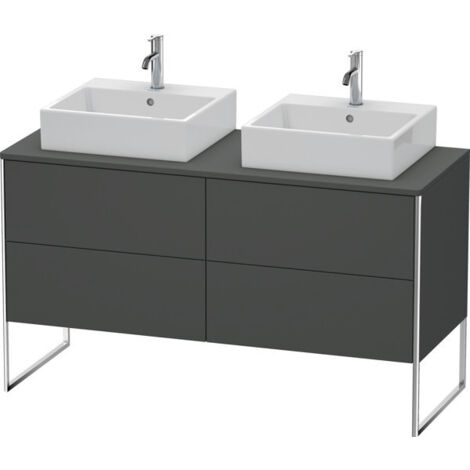 Mueble de cocina Duravit XSquare de 140,0 x 54,8 cm, 4 cajones,
