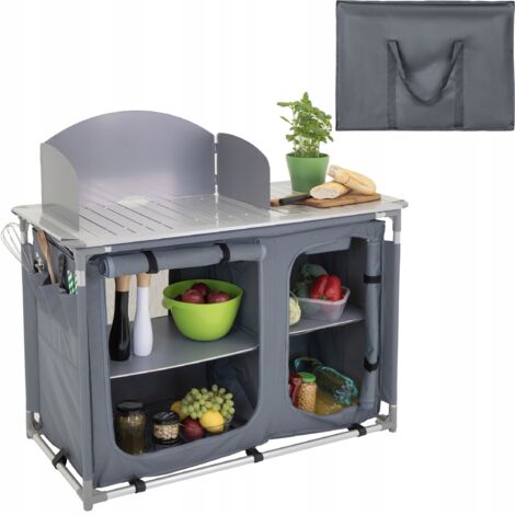 MUEBLE DE COCINA TURÍSTICA mesa de jardín plegable bolsa mesa CAMPING