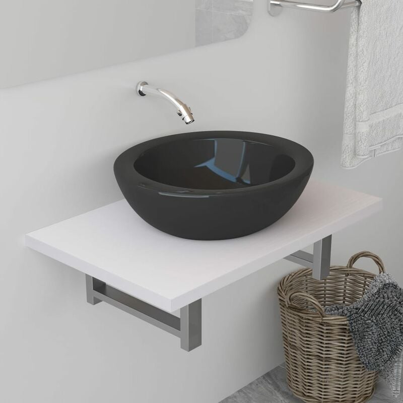 

Mueble de cuarto de baño blanco 60x40x16,3 cm - Blanco