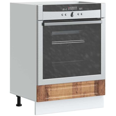 Mueble de horno Porto madera vieja madera reconstituida