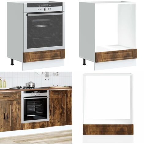 Mueble de horno Porto roble sonoma madera reconstituida - Madera de ingeniería - Horno de cocina