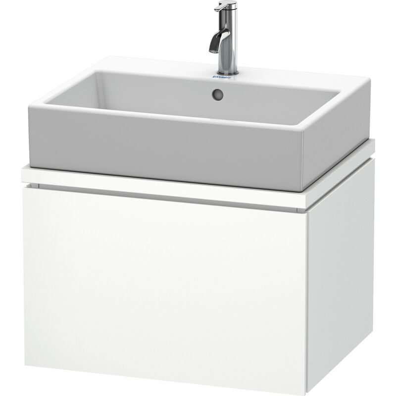 

Mueble de lavabo Duravit L-Cube para consola Compact, ancho 620mm, profundidad 477mm, 1 cajón, color: Blanco Mate Decoración - LC58001818