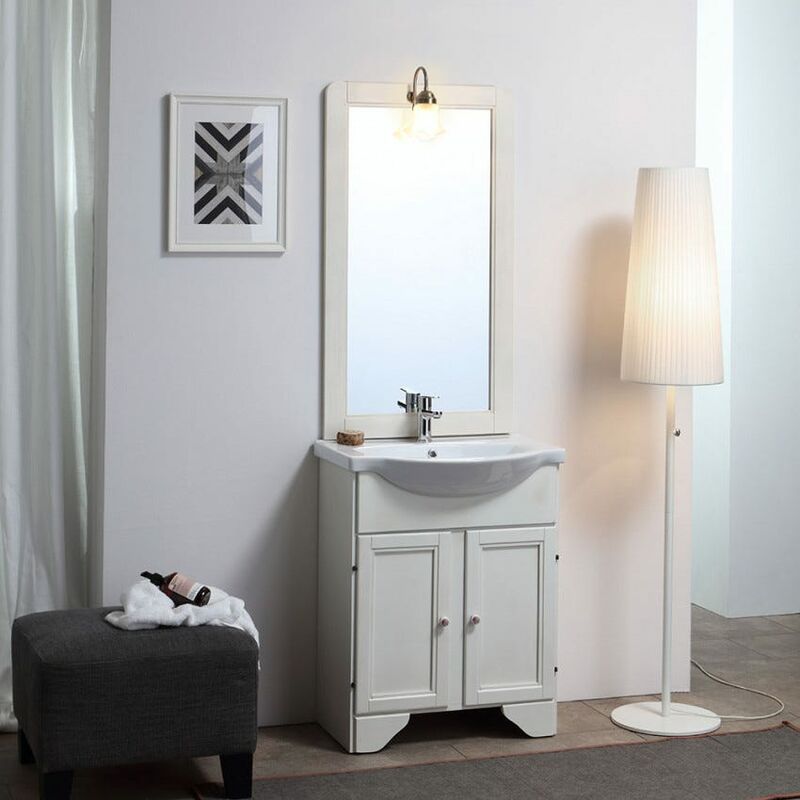 

Mueble De Lavabo Lavanda 65 Cm Decapado