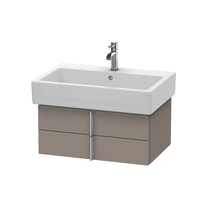 

Mueble de pared 6205 Duravit Vero, con 2 cajones, 650mm, Color (frente/cuerpo): Decoración Basalto Mate - VE620504343