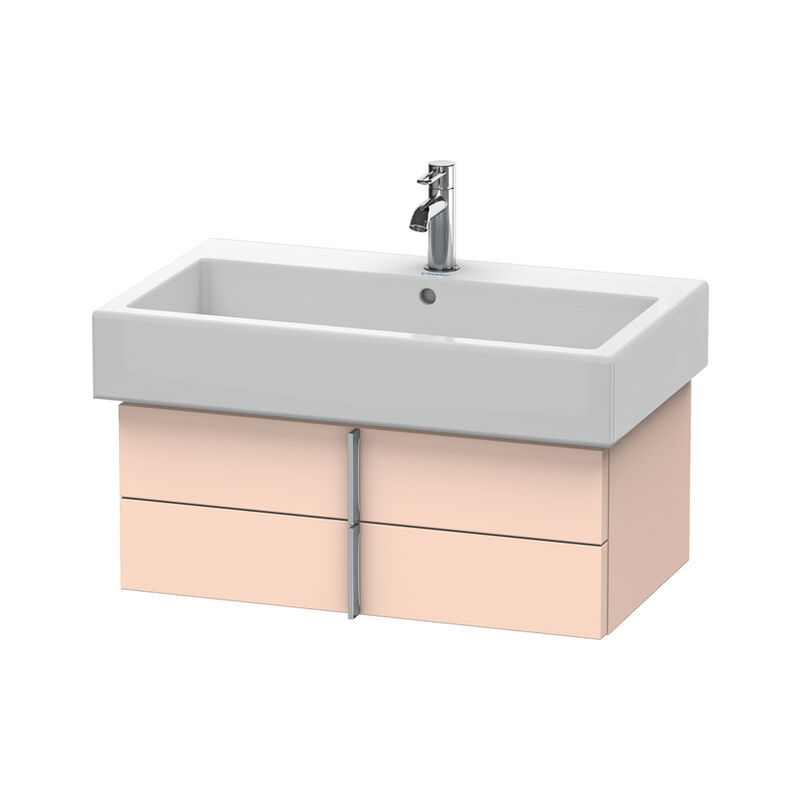 

Mueble de pared 6206 Duravit Vero, con 2 cajones, 750mm, Color (frente/cuerpo): Albaricoque Perla seda laca mate - VE620602020