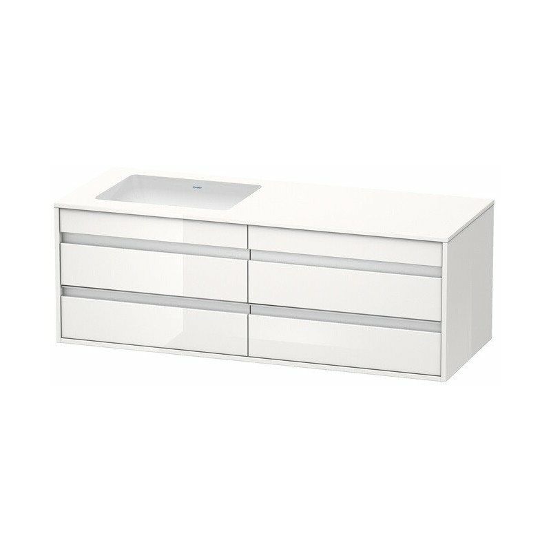 

Mueble bajo lavabo KETHO 500x1400x496mm WT li castaño