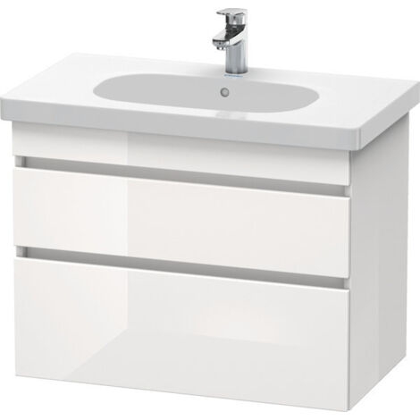 Mueble de pared Duravit DuraStyle 6484, 2 cajones, 800mm, para el