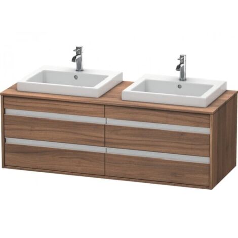 Mueble de pared Duravit Ketho 6757, 4 cajones, 1400mm, para 2