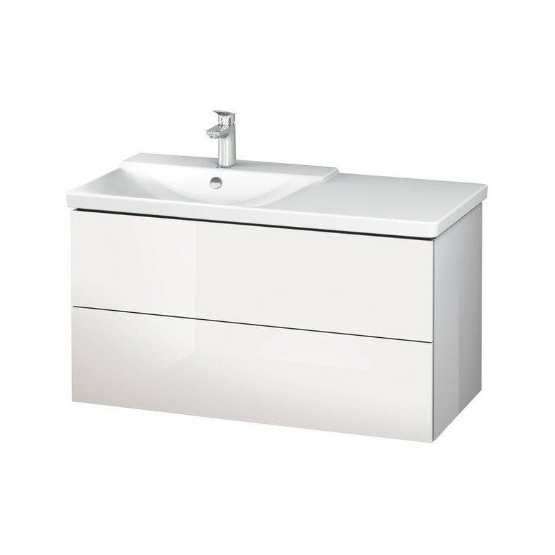 

Duravit - Mueble bajo lavabo L-CUBE 1020x481x555mm peral albaricoque mate seda