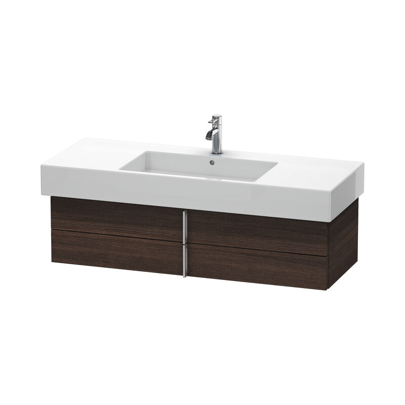 

Mueble de pared Duravit Vero 6215, con 2 cajones, 1200mm, Color (frente/cuerpo): Decoración Castaño Oscuro - VE621505353