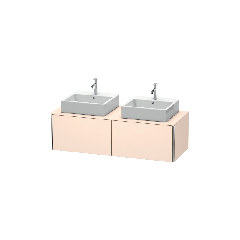 

Mueble de pared Duravit XSquare 140.0 x 48.0 cm, 2 cajones, Color (frente/cuerpo): Decoración Basalto Mate - XS4906B4343