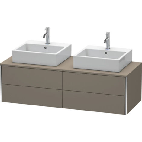 Mueble de pared Duravit XSquare 140.0 x 54.8 cm, 4 cajones,