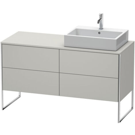 Mueble de pared Duravit XSquare 140.0 x 54.8 cm, 4 cajones,