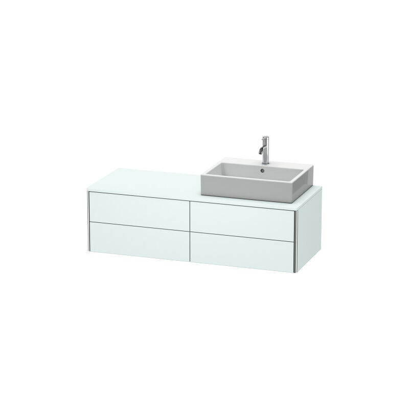 

Mueble de pared Duravit XSquare 140.0 x 54.8 cm, 4 cajones XS4913R, Color (frente/cuerpo): Grafito Mate Decoración - XS4913R4949