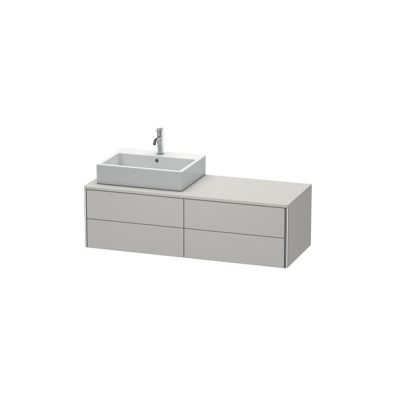 

Mueble de pared Duravit XSquare 140.0 x 54.8 cm, 4 cajones XS4913L, Color (frente/cuerpo): Laca blanca lila alto brillo - XS4913L2727