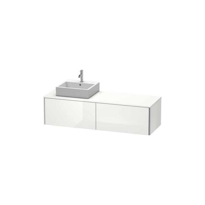 

Mueble de pared Duravit XSquare 160,0 x 54,8 cm, 2 cajones XS4904L, Color (frente/cuerpo): lino - XS4904L7575