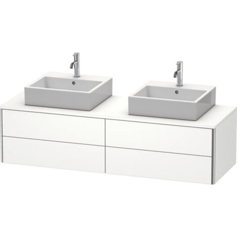 Mueble de pared Duravit XSquare 160,0 x 54,8 cm, 4 cajones, cajón