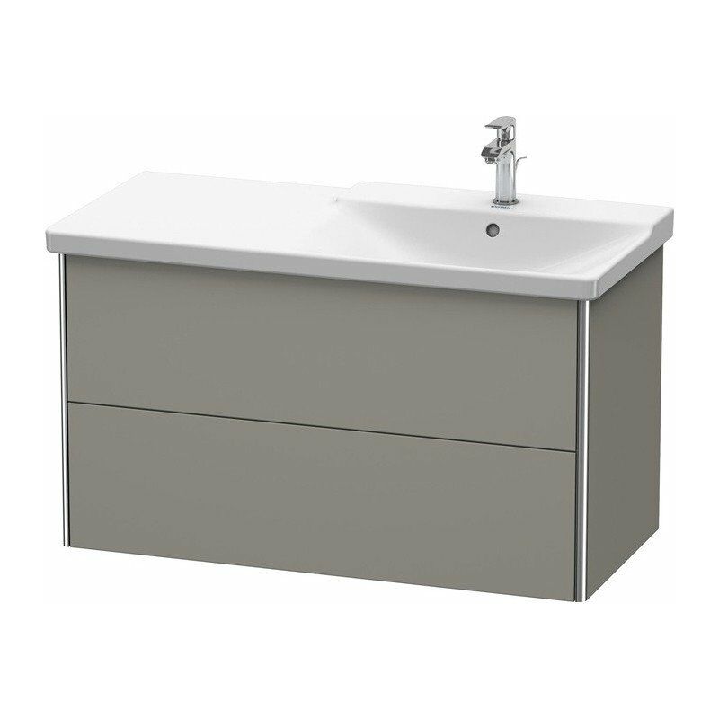 

Duravit - Mueble bajo lavabo XSQUARE lavabo recto 565x1010x473mm steingr sdm