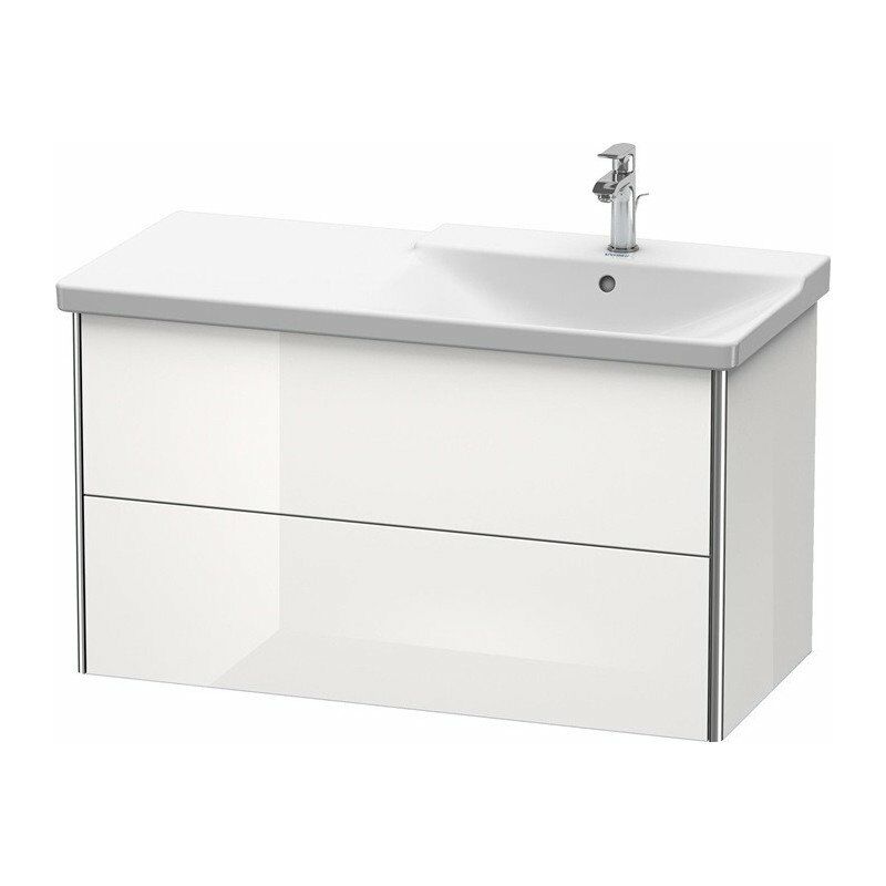 

Duravit - Mueble bajo lavabo XSQUARE lavabo recto 565x1010x473mm blanco lila brillo