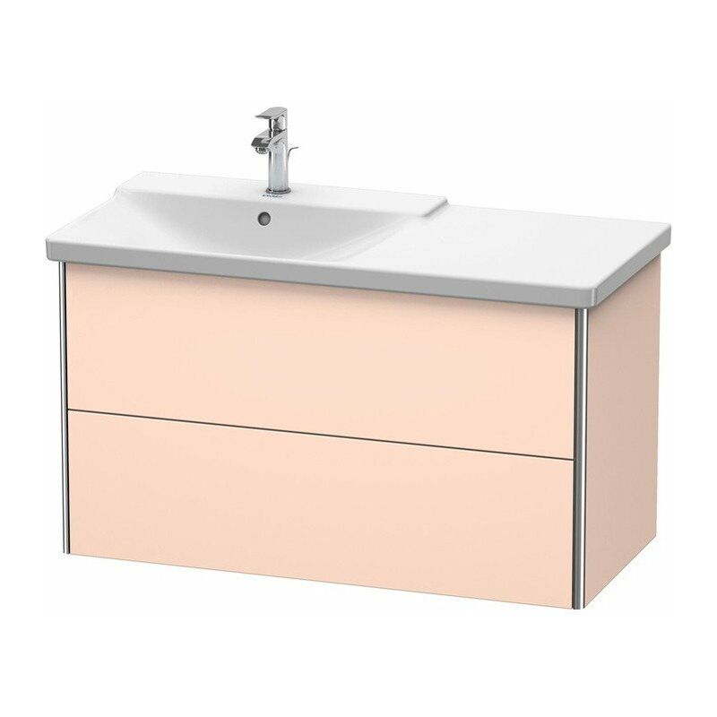 

Duravit - Mueble bajo lavabo XSQUARE 565x1010x473mm peral albaricoque seda mate