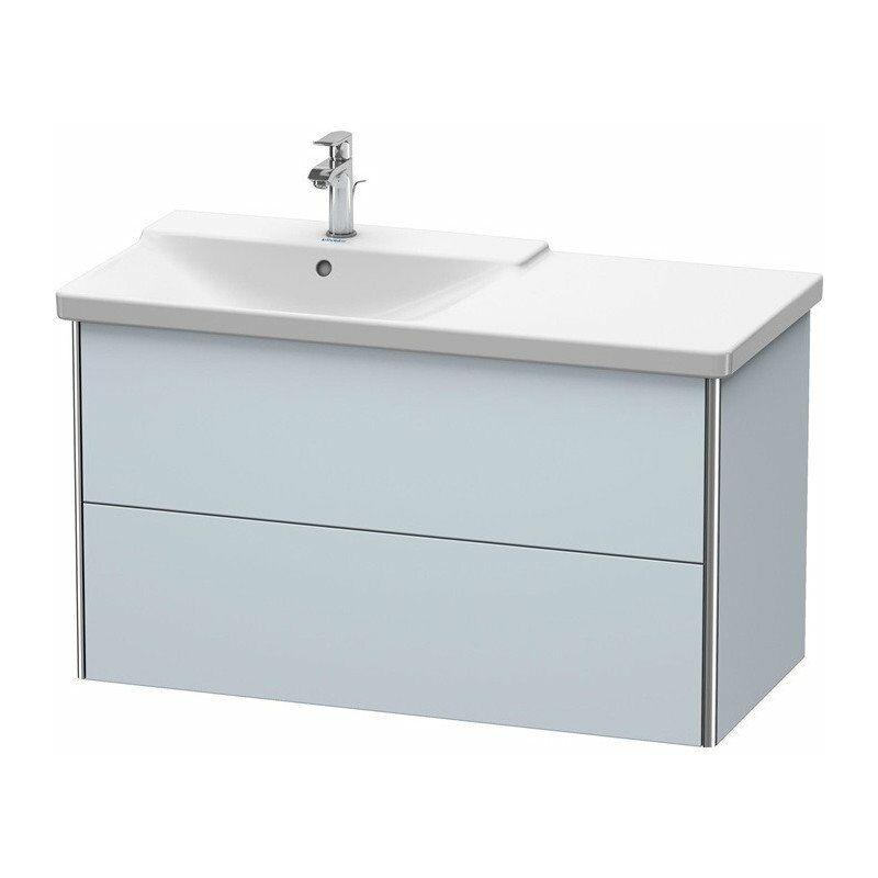 

Duravit - Mueble bajo lavabo XSQUARE lavabo izquierdo 565x1010x473mm Celeste