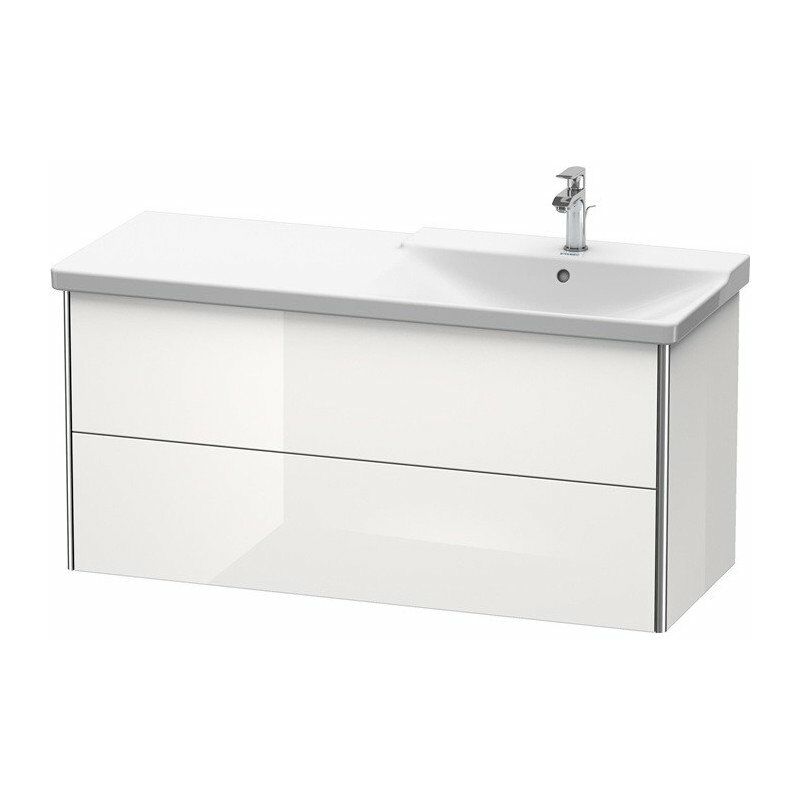 

Duravit - Mueble bajo lavabo XSQUARE lavabo recto 565x1210x473mm blanco lila satinado