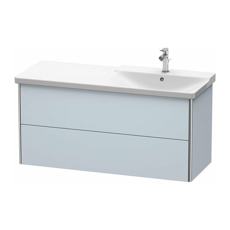 

Duravit - Mueble bajo lavabo XSQUARE lavabo recto 565x1210x473mm Azul celeste mate