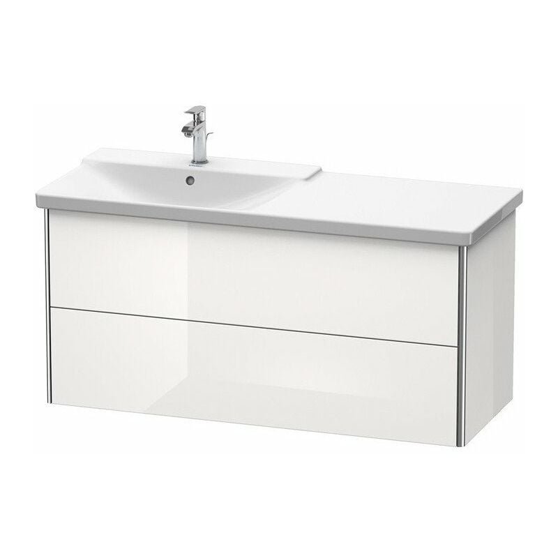 

Duravit - Mueble bajo lavabo XSQUARE lavabo izquierdo 565x1210x473mm jade