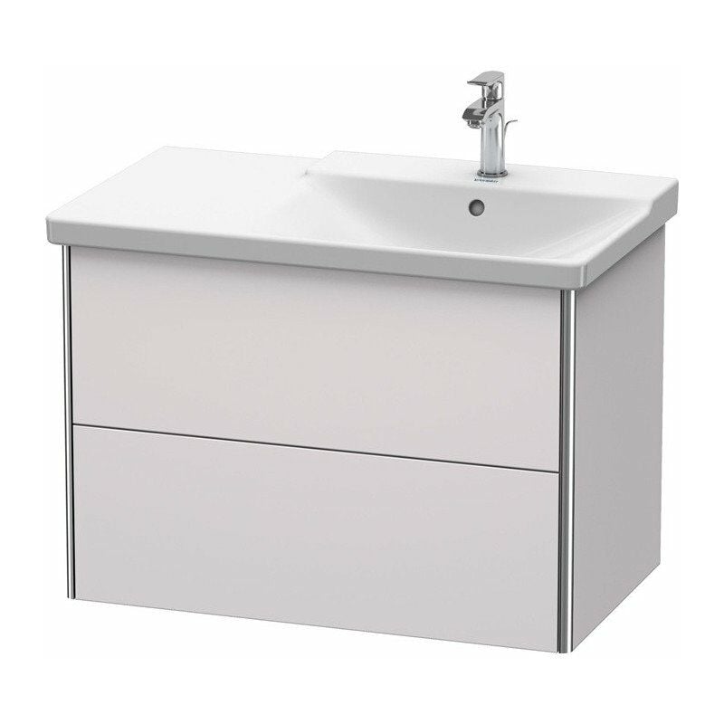 

Duravit - Mueble bajo lavabo XSQUARE lavabo recto 565x810x473mm blanco lila brillo