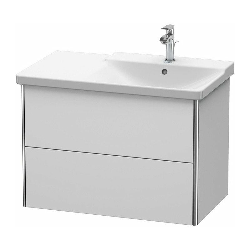 

Duravit - Mueble bajo lavabo XSQUARE lavabo recto 565x810x473mm falta blanco brillo