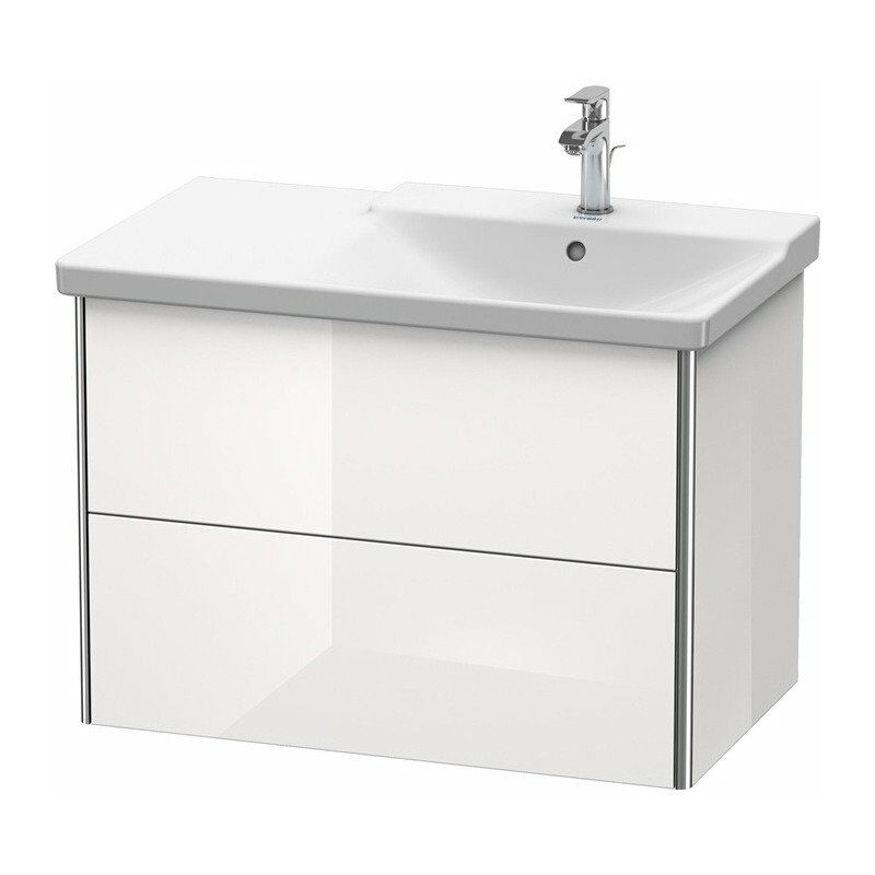 

Duravit - XSQUARE Mueble bajo lavabo recto 565x810x473mm Azul noche semibrillante