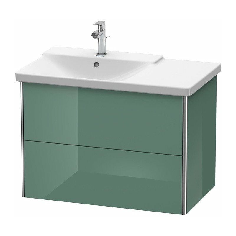 

Duravit - Mueble bajo lavabo XSQUARE lavabo izquierdo 565x810x473mm jade