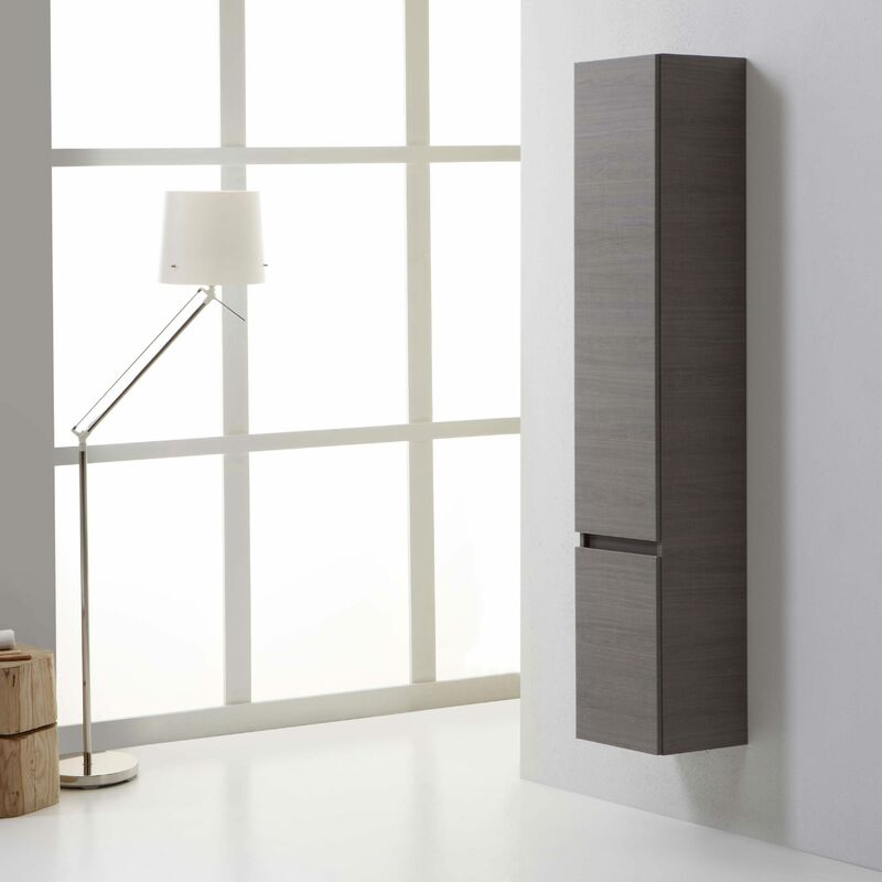 

Mueble De Pared Para Baño Con Dos Puertas Estilo Manhattan
