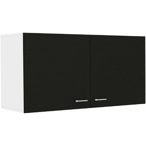 TUHOME CONCEPT Mueble de Pared para Cocina Nápoles, 49.02 CM AL X 99.82 CM AN X 32.00 CM P , Blanco / Wengue