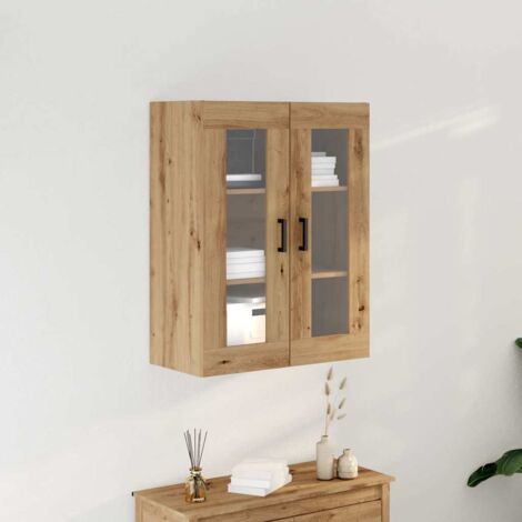 Mueble de pared Roble artisan 69.5 x 34 x 90 cm vidaXL