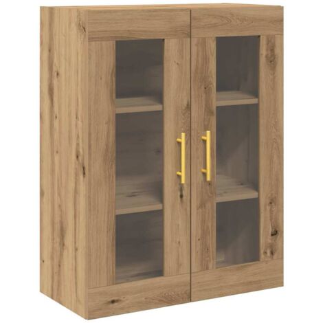 Mueble de pared Roble artisan 69.5 x 34 x 90 cm vidaXL
