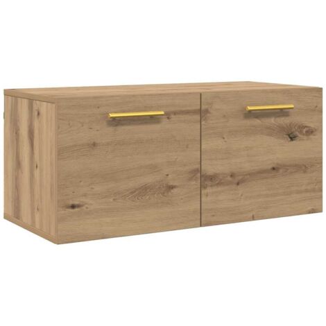 Mueble de pared Roble artisan 80 x 36.5 x 35 cm