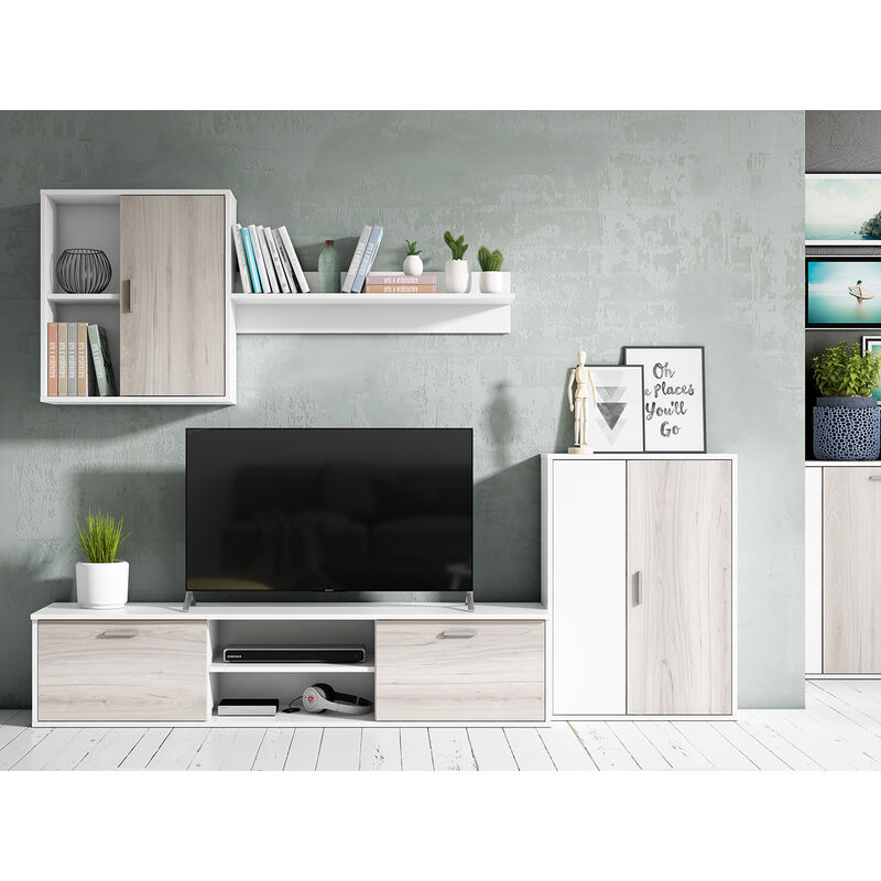 

Mueble de salón Selene Blanco Mate / Shamal