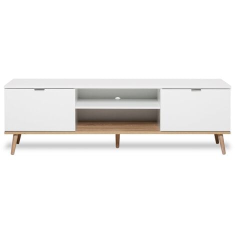 LES TENDANCES Mueble de TV 2 puertas A160 cm - Copenhague