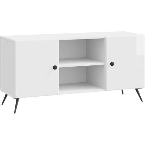 Mueble de TV Brillante 102 x 34,5 x 50 cm Madera de Ingeniería