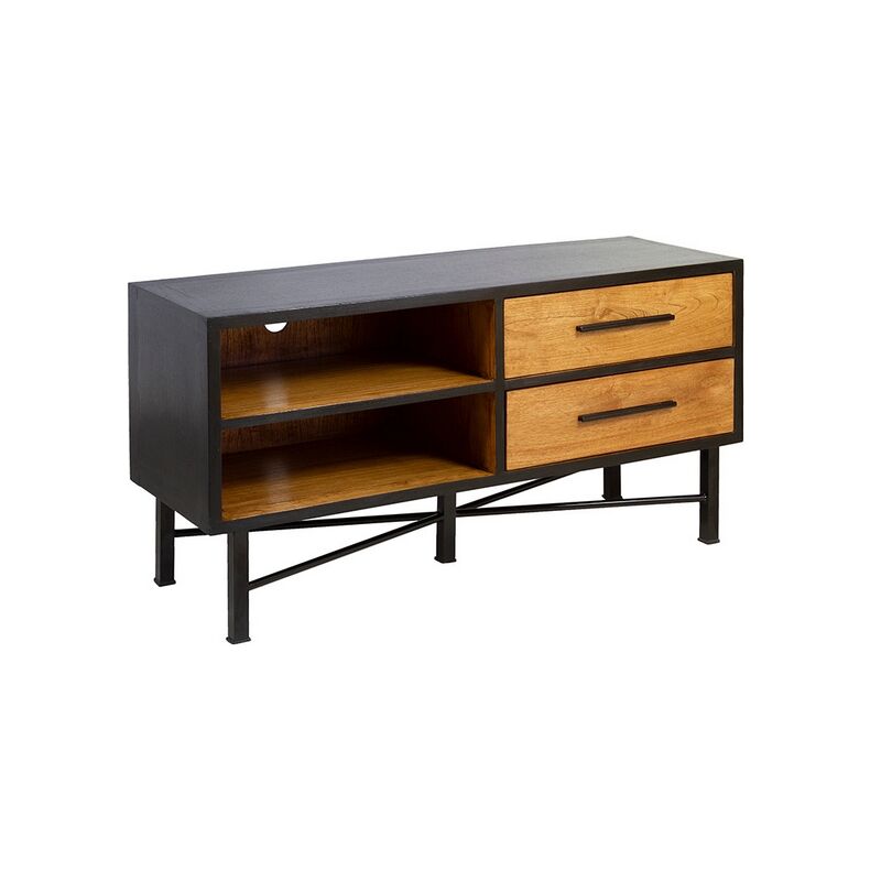 

Mueble de TV Chess madera de mindi Hierro pintado (120 x 40 x 60 cm)