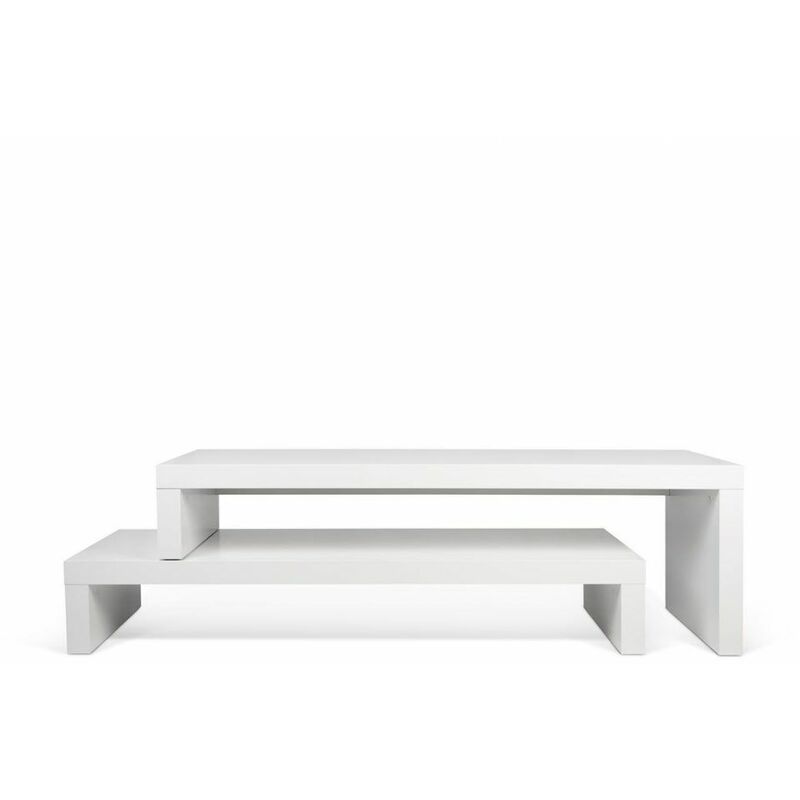 

Temahome - Mueble de TV CLIFF blanco, 235 x 40 x 38 - blanco
